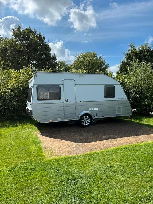 Kip Sky Line 44tdb Mover/zakluifel/voortent/fietsdr., 2007, Caravans en Kamperen, Caravans, Particulier, tot en met 4, 1000 - 1250 kg