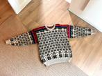Noorse Trui 100% Wol Vintage L/XL Trondheim 1997, Kleding | Heren, Ophalen of Verzenden, Gedragen, Maat 52/54 (L)
