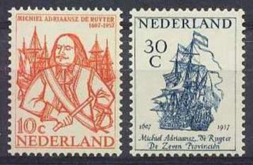 Nederland NVPH nr 693/4 ongebruikt Michiel de Ruyter 1957 beschikbaar voor biedingen