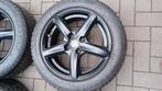 Winterbanden opel corsa d e adam 195 56 16 velgen 4x100, Auto-onderdelen, Banden en Velgen, Ophalen, Gebruikt, 16 inch, Banden en Velgen