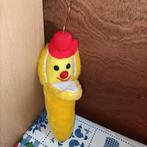 Grappige banaan knuffel met rode pet, Ophalen of Verzenden, Nieuw, Kikker