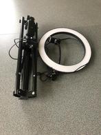 Led ringlamp met statief, Ophalen, Zo goed als nieuw