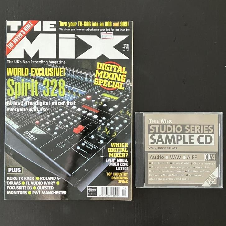 The Mix nr. 47 met CD (April 1998, U.K., Engels), Boeken, Tijdschriften en Kranten, Gelezen, Muziek, Film of Tv, Ophalen of Verzenden