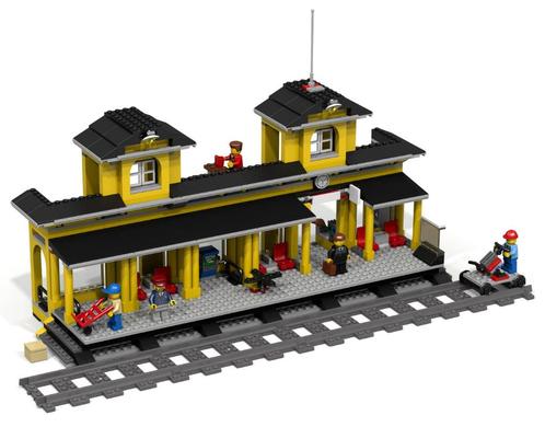 Lego Train Station (7997) + XL MOC, Kinderen en Baby's, Speelgoed | Duplo en Lego, Zo goed als nieuw, Duplo, Complete set, Ophalen of Verzenden