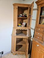 Hoekkast grenen hout, Ophalen