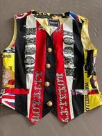 Versace jeans couture gilet The Beatles vintage, Maat 38/40 (M), Zo goed als nieuw, Zwart, Versace Jeans Couture