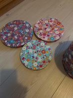 3 Opbergdozen voor Kinderen - Nestbaar met Deksel, Ophalen, Kunststof, Gebruikt, 50 tot 100 cm