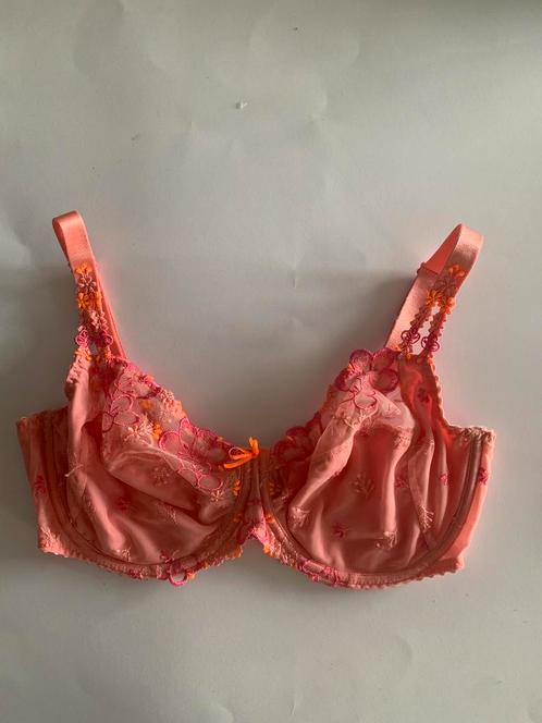 Prima donna 85D full cup oranje roze borduur, Kleding | Dames, Ondergoed en Lingerie, BH, Oranje, Verzenden
