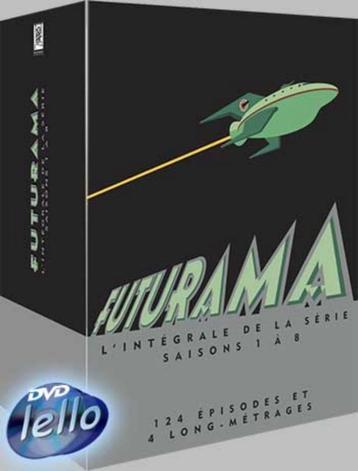 Futurama, Complete Serie, Seizoen 1 - 8 & 4 Films, niet NLO beschikbaar voor biedingen