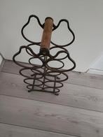 Brocante Wijnrek Gietijzer - 8 Flessen, Ophalen, Gebruikt, Metaal, 5 tot 15 flessen