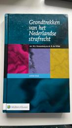 Grondtrekken van het Nederlandse strafrecht, Ophalen of Verzenden, Zo goed als nieuw