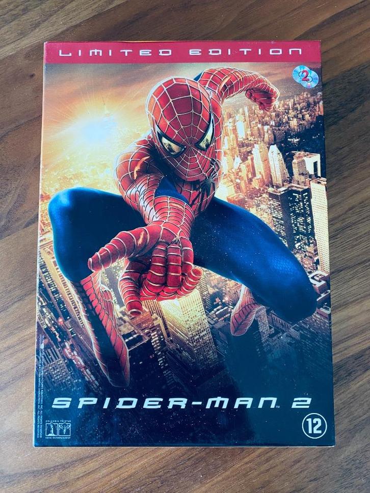 DVD: Spiderman 2 (2DVD Limited Edition), Cd's en Dvd's, Dvd's | Actie, Zo goed als nieuw, Actie, Vanaf 12 jaar, Ophalen of Verzenden