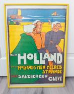 Nach Holland poster Willy Sluiter, Ophalen of Verzenden, Gebruikt, Deurposter of groter, Rechthoekig Staand
