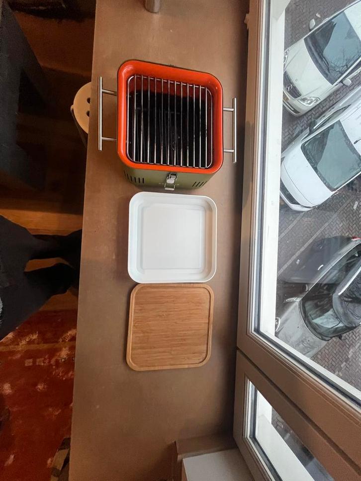 Everdure Cube BBQ - Draagbare Houtskoolbarbecue, Tuin en Terras, Barbecue-accessoires, Gebruikt, Ophalen of Verzenden