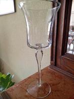Vintage Sierglas / Windlicht / geslepen, Ophalen of Verzenden