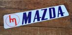 MAZDA   oldtimer   -  showroom  kentekenplaat - reclamebord, Ophalen of Verzenden, Zo goed als nieuw, Auto's