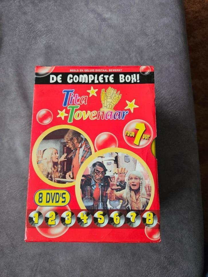 Tita Tovenaar - De Complete 8 dvd Box/Serie, Origineel, Cd's en Dvd's, Dvd's | Kinderen en Jeugd, Zo goed als nieuw, Tv fictie