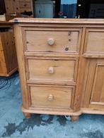 Oud grenen ladekast Zwaluw staart verbinding, Ophalen, RoDeKo Volendam, R.kooij65@gmail.com, Gebruikt