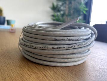 UTP CAT 6 netwerkkabel +/- 11m beschikbaar voor biedingen