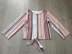 RIVER ISLAND gekleurd gestreepte top maat 116 ~ SJ2106, Kinderen en Baby's, Kinderkleding | Maat 116, Gebruikt, Meisje, River Island