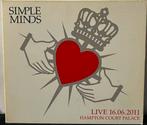 Simple Minds -  LIVE 16.06.2011 HAMPTON COURT PLACE, Cd's en Dvd's, Ophalen of Verzenden, Zo goed als nieuw, Alternative