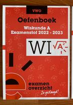 ExamenOverzicht - Oefenboek Examenstof Wiskunde A VWO, Nederlands, Ophalen of Verzenden, VWO, Zo goed als nieuw
