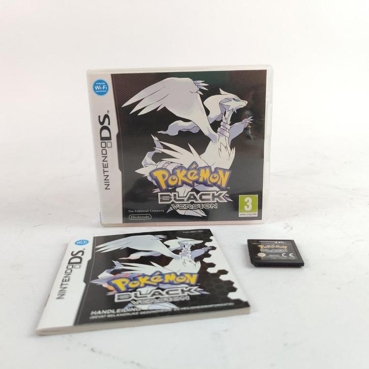 Pokemon Black Version DS || Nu voor maar € 99.99, Spelcomputers en Games, Games | Nintendo DS, Gebruikt, Role Playing Game (Rpg)