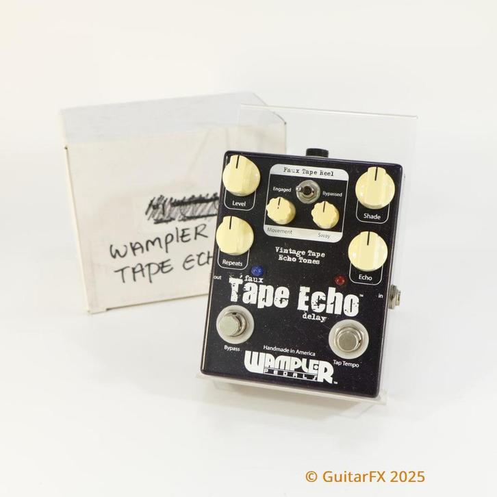 Wampler Faux Tape Echo Delay (Handmade in USA, incl. Box and, Muziek en Instrumenten, Effecten, Ophalen of Verzenden