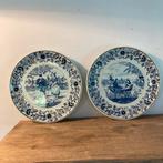 Boch Delft Wandborden Set van 2 - 22cm, Ophalen of Verzenden