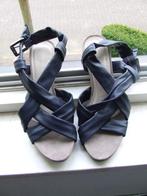 Nieuwe blauwe sandalettes op hak maat 39, Blauw, Nieuw, Trend One, Sandalen of Muiltjes