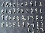 44 x  licht metalen miniatuur Sportfiguren - Adv S 466, Ophalen of Verzenden