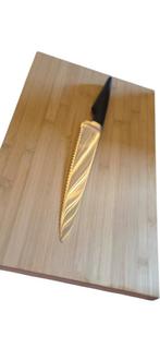 te huur broodplank met broodmes, Ophalen of Verzenden, Zo goed als nieuw