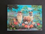 Oude ansichtkaart - Twee honden, Verzenden