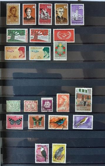 Verzameling Oude Klassieke Postzegels Suriname Nr. 1 beschikbaar voor biedingen