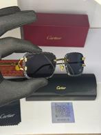 Cartier zonnebril Diamond cut Zwarte, Ophalen of Verzenden, Nieuw, Overige merken