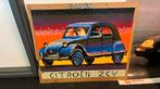 Ministeck citroën 2cv schilderij, Ophalen