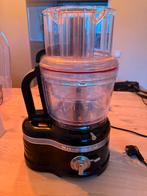 Kitchenaid 5KFP1644 Artisan foodprocessor 4l zwart, Ophalen, 4 liter of meer, Gebruikt, 2 snelheden