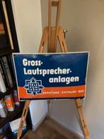Telefunken zeldzaam emaille bord zie foto's, Verzamelen, Merken en Reclamevoorwerpen, Ophalen of Verzenden, Zo goed als nieuw