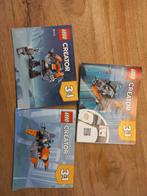 LEGO CREATOR 3 IN 1 Straaljager, robot en cyberdrone., Ophalen of Verzenden, Zo goed als nieuw