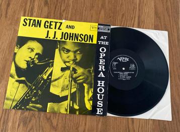 Stan Getz J.J. Johnson at the opera house LP verve records