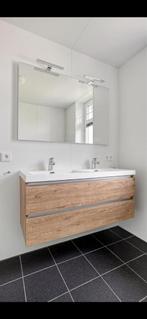 Badmeubel, kranen, spiegel, toilet, Huis en Inrichting, Badkamer | Badkamermeubels, 100 tot 150 cm, Nieuw, Ophalen of Verzenden