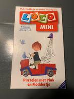Mini loco puzzelen met Pluk & Floddertje, Puzzelen, Ophalen of Verzenden, Zo goed als nieuw