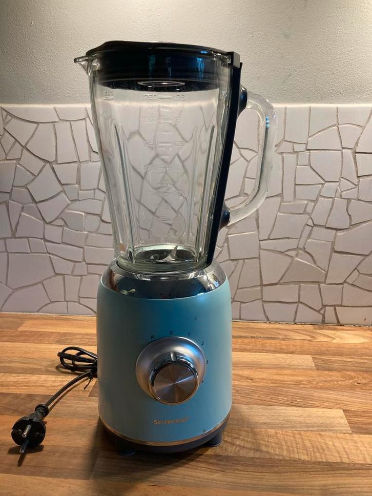 Silvercrest Blender - Mintgroen, Witgoed en Apparatuur, Blenders, Zo goed als nieuw, Blender, Ophalen of Verzenden