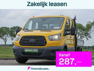 FORD TRANSIT 2.0 dub.cab open-laadbak beschikbaar voor biedingen