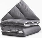 All-in one lazy dekbed 140x200 Antraciet, Eenpersoons, Verzenden, Nieuw, Deken of Dekbed