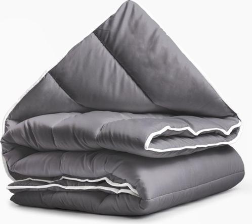 All-in one lazy dekbed 140x200 Antraciet, Huis en Inrichting, Slaapkamer | Beddengoed, Nieuw, Deken of Dekbed, Eenpersoons, Grijs