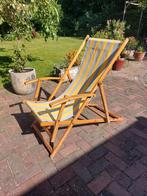 Vintage strandstoel, Ophalen, Zo goed als nieuw