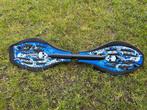 Waveboard blauw/zwart, Sport en Fitness, Skateboarden, Ophalen, Gebruikt, Waveboard