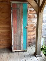 Sloophouten kast ala Piet Hein Eik gerecyceled hout, Huis en Inrichting, Kasten | Boekenkasten, Ophalen, Gebruikt, Piet Hein Eik, sloophout
