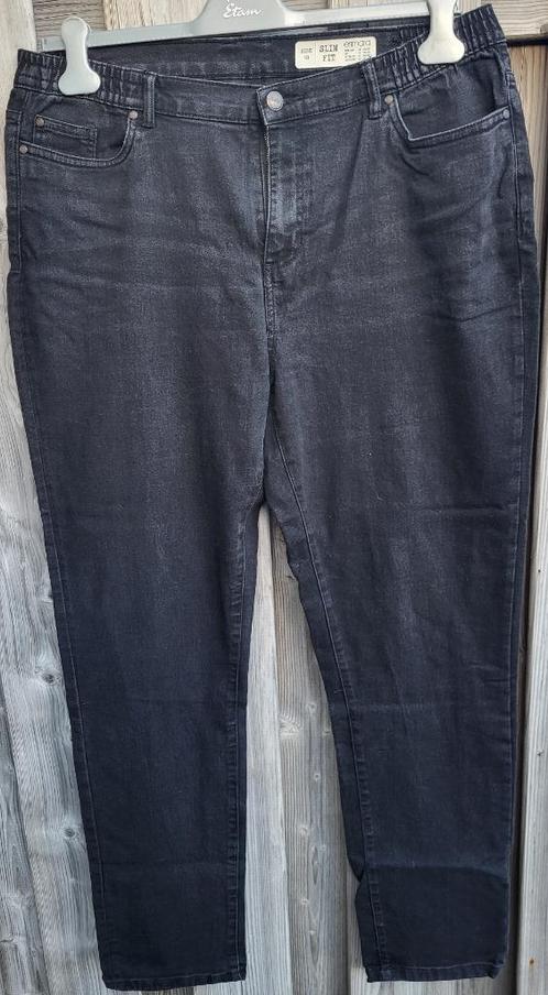 Esmara jeans zwart maat 48, Kleding | Dames, Grote Maten, Gedragen, Broek of Spijkerbroek, Zwart, Ophalen of Verzenden